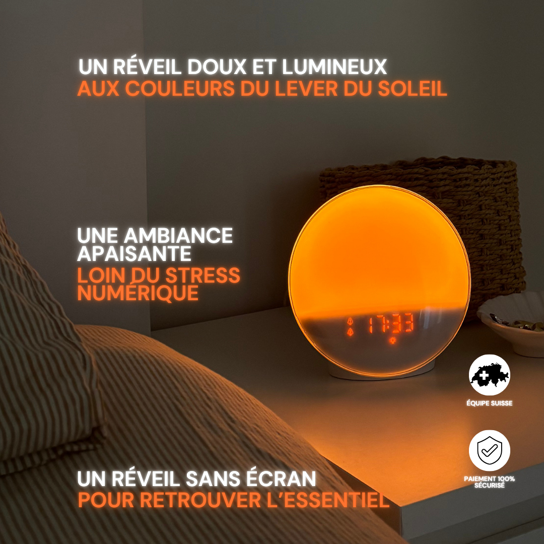 Noola - Réveil solaire anti anxiété matinale